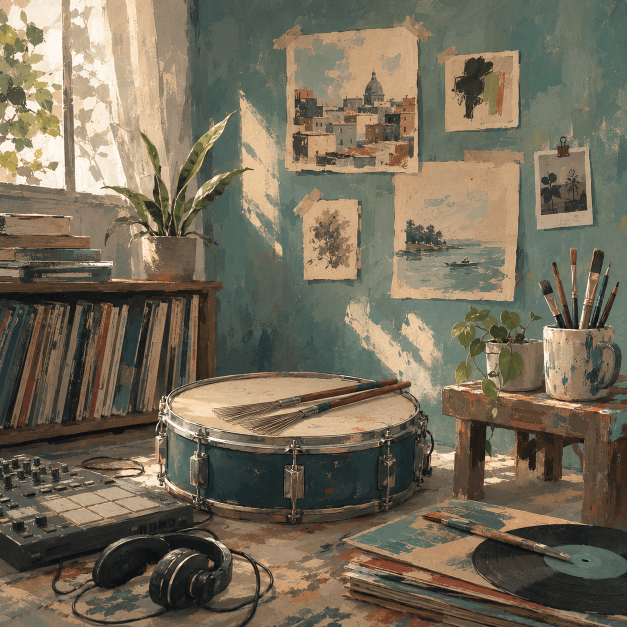 3AM Textures Vol. 1 lofi sample pack cover artwork